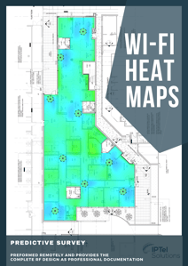 Wi-Fi heat maps from an IPTel predictive survey