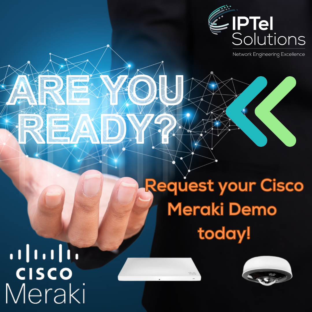 Request your Cisco Meraki Demo today! (Instagram Post)